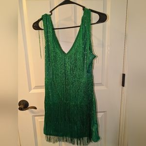 Flapper girl dress
